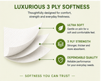 Velora Lily Scented 3-Ply Quilted Toilet Tissue – 12 Roll Pack