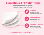 Velora Rose Scented 3-Ply Quilted Toilet Tissue – 12 Roll Pack